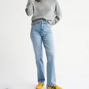 Abercrombie & Fitch Light Blue Flare Jeans